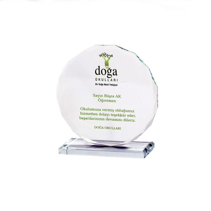 487131 ÜSTÜN KRİSTAL PLAKET - Görsel 1