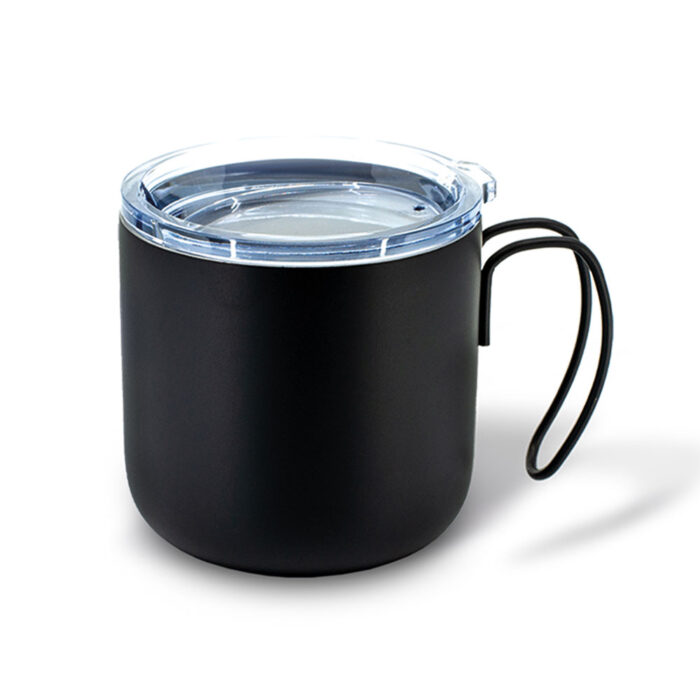 792301 ABANA SİYAH 450 ML TERMOS - Görsel 1