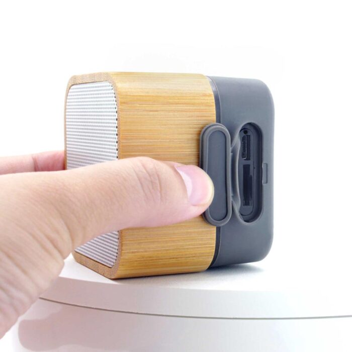 MENEKŞE BLUETOOTH AHŞAP HOPARLÖR - Görsel 3