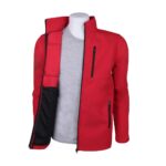 DAVRAZ SOFTSHELL KIRMIZI 3XL MONT - Görsel 2