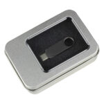 BOLKAR SİYAH 64GB MİNİ TYPE-C OTG METAL USB BELLEK - Görsel 3