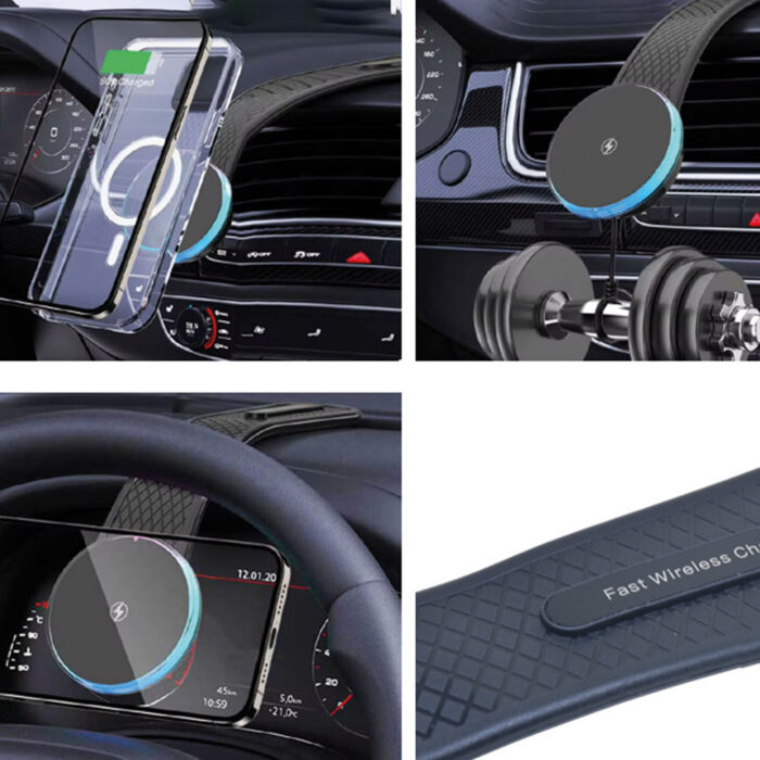 SAFİR MANYETİK ARAÇ İÇİ ŞARJ CİHAZI - Görsel 2