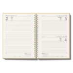 GÖLBAŞI KUŞE MUKAVVA SIVAMA SPİRALLİ AJANDA (20x28CM) - Görsel 2