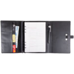 DEMİRTEPE SİYAH TARİHSİZ ORGANİZER DEFTER (17x22CM) - Görsel 2
