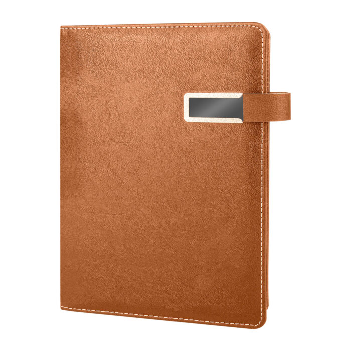 309709-001-v2 KARUM KAHVERENGİ TARİHLİ AJANDA (17x24CM) - Görsel 1