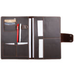 GÜLVEREN KAHVERENGİ ORGANİZER KILIF (24x31,5 CM) - Görsel 2