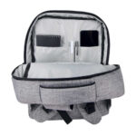 KORAL GRİ LAPTOP BÖLMELİ SIRT ÇANTASI - Görsel 4