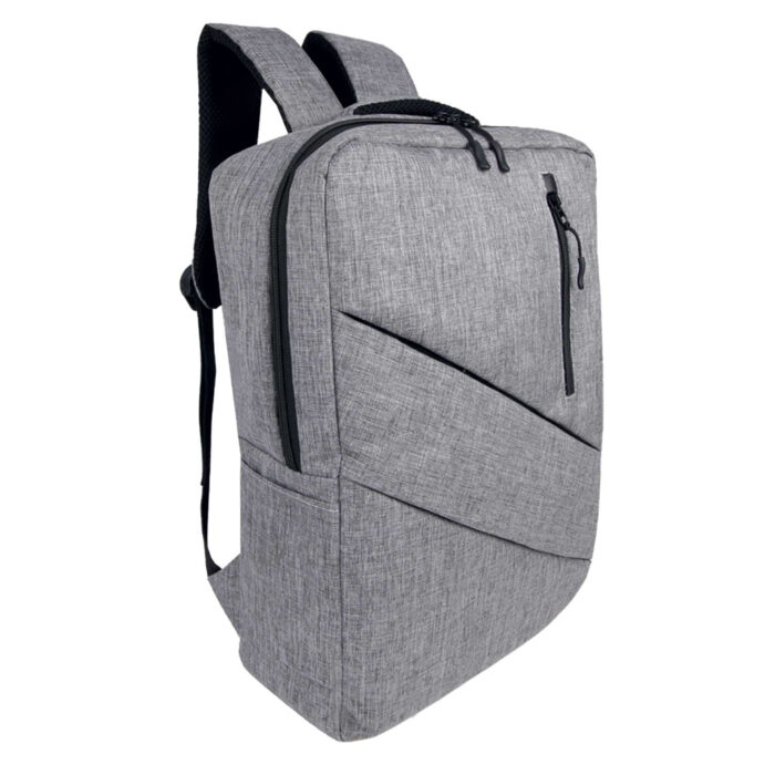 404322 KORAL GRİ LAPTOP BÖLMELİ SIRT ÇANTASI - Görsel 1
