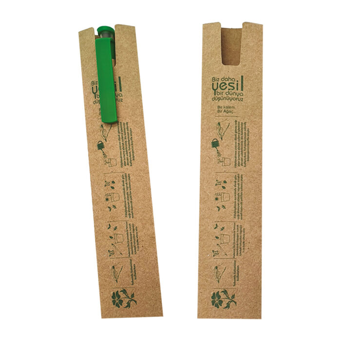 KÖRFEZ NATUREL TOHUMLU TÜKENMEZ KALEM - Görsel 2