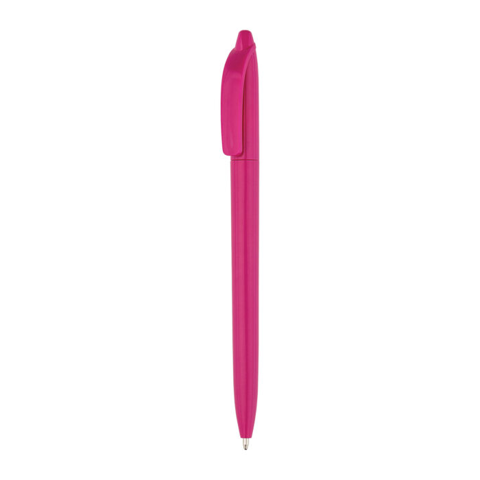 442013-001 REYHANLI PEMBE PLASTİK TÜKENMEZ KALEM - Görsel 1