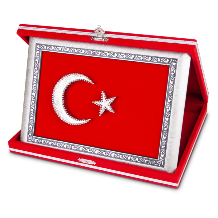 SANCAK DİKDÖRTGEN BAYRAK PLAKET - Görsel 1