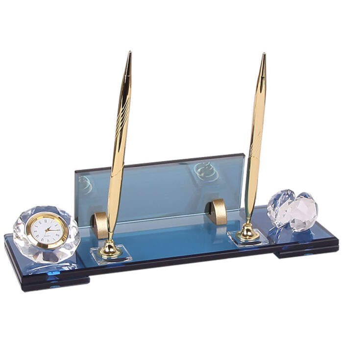 488128-001 ARIBURNU KRİSTAL MASA SETİ - Görsel 1