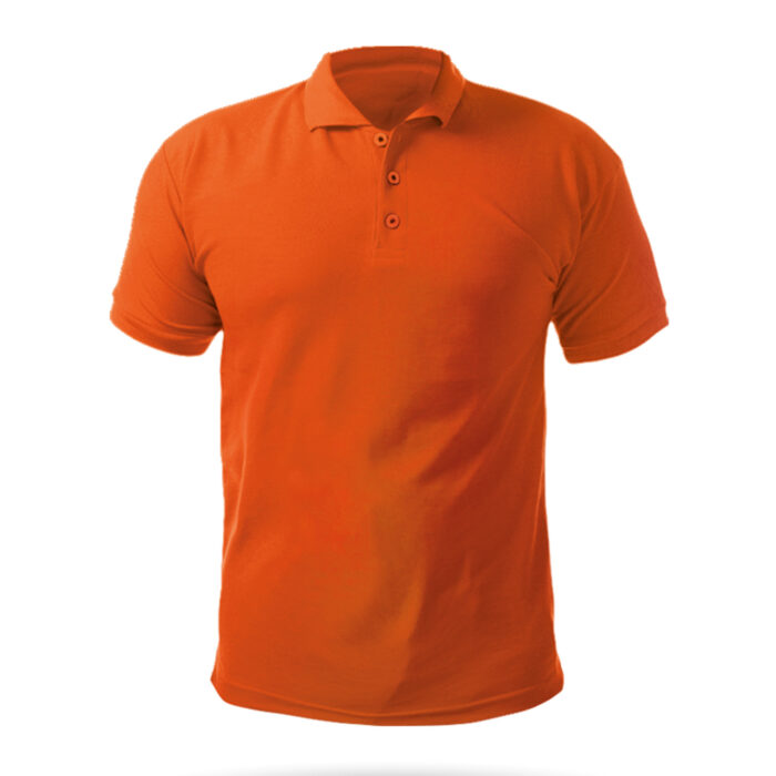 488916-xxl-001 AÇELYA TURUNCU XXL POLO YAKA TİŞÖRT - Görsel 1