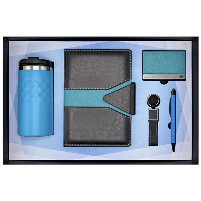 916723 POYRAZ TURKUAZ HEDİYELİK SET - Görsel 1