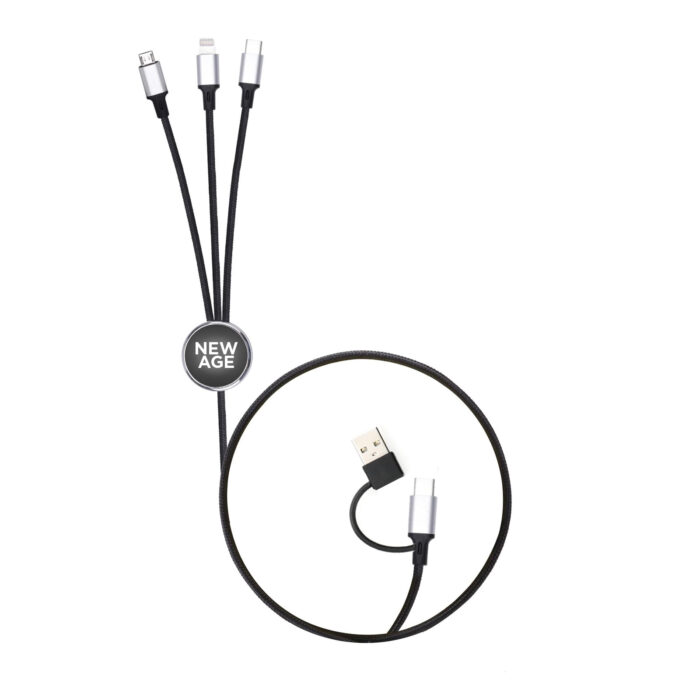 GÖKNAR SİYAH ÇOKLU KABLO - Görsel 1