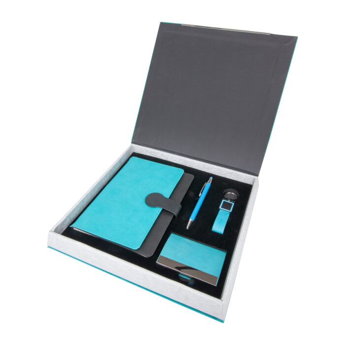 KİRAZ TURKUAZ HEDİYELİK SET - Görsel 1