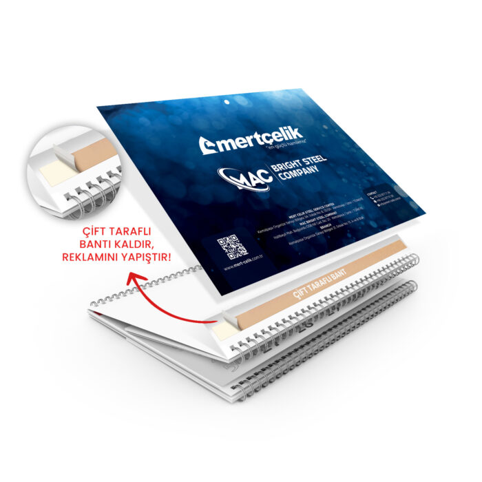 ALA-03 3 PARÇA SPİRALLİ GEMİCİ TAKVİMİ - Görsel 2