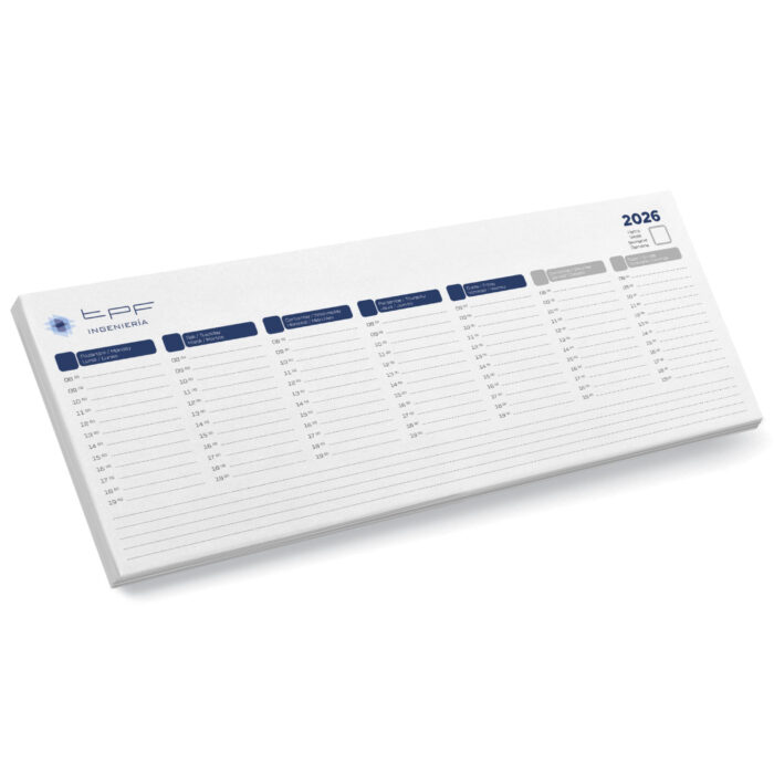 ALA-07 TAKVİMLİ TARİHSİZ TUTKALLI SÜMEN - Görsel 1