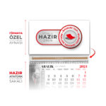 ALA-16 3 PARÇA SPİRALLİ ATATÜRK GEMİCİ TAKVİMİ - Görsel 2