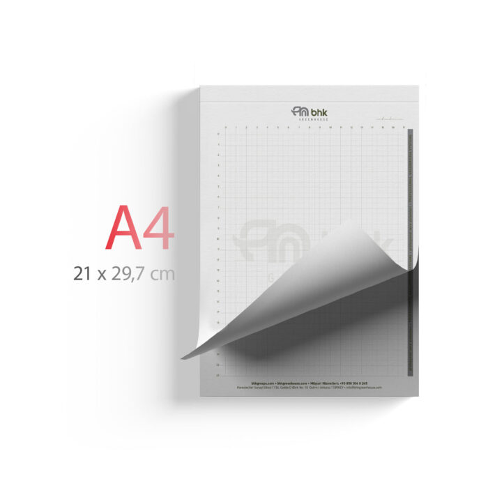 ALA-50 A4 TUTKALLI BLOKNOT - Görsel 1