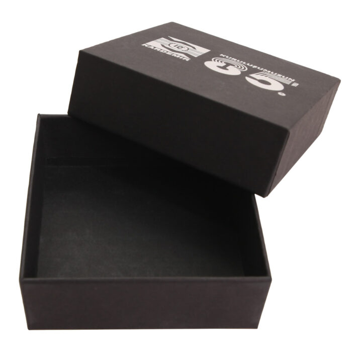 kutu13-001 KUTU 13 GEÇME KAPAK KUTU SİYAH PASPARTU MUKAVVA SIVAMA - Görsel 1